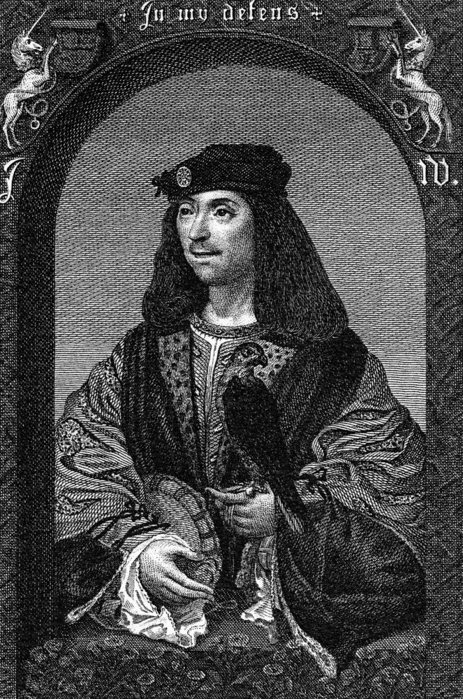 スコットランドのジェームズ4世、1796年